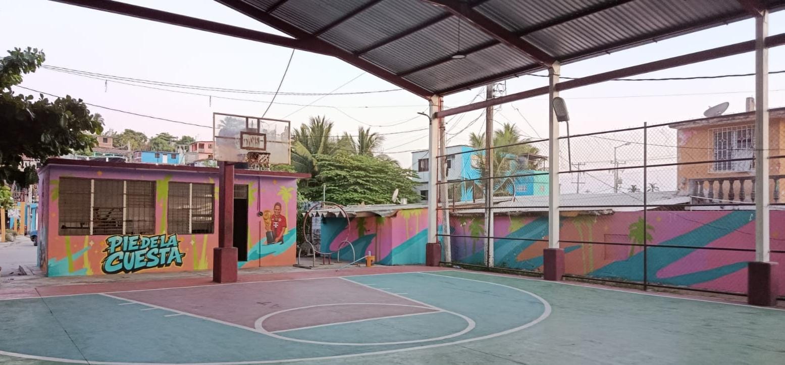 MURAL CANCHA PIE DE LA CUESTA